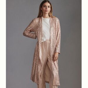 Anthropologie Mare Mare sequin duster